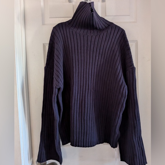 Commense Plain Ribbed Split Sweater Skirt Set - Picture 14 of 15